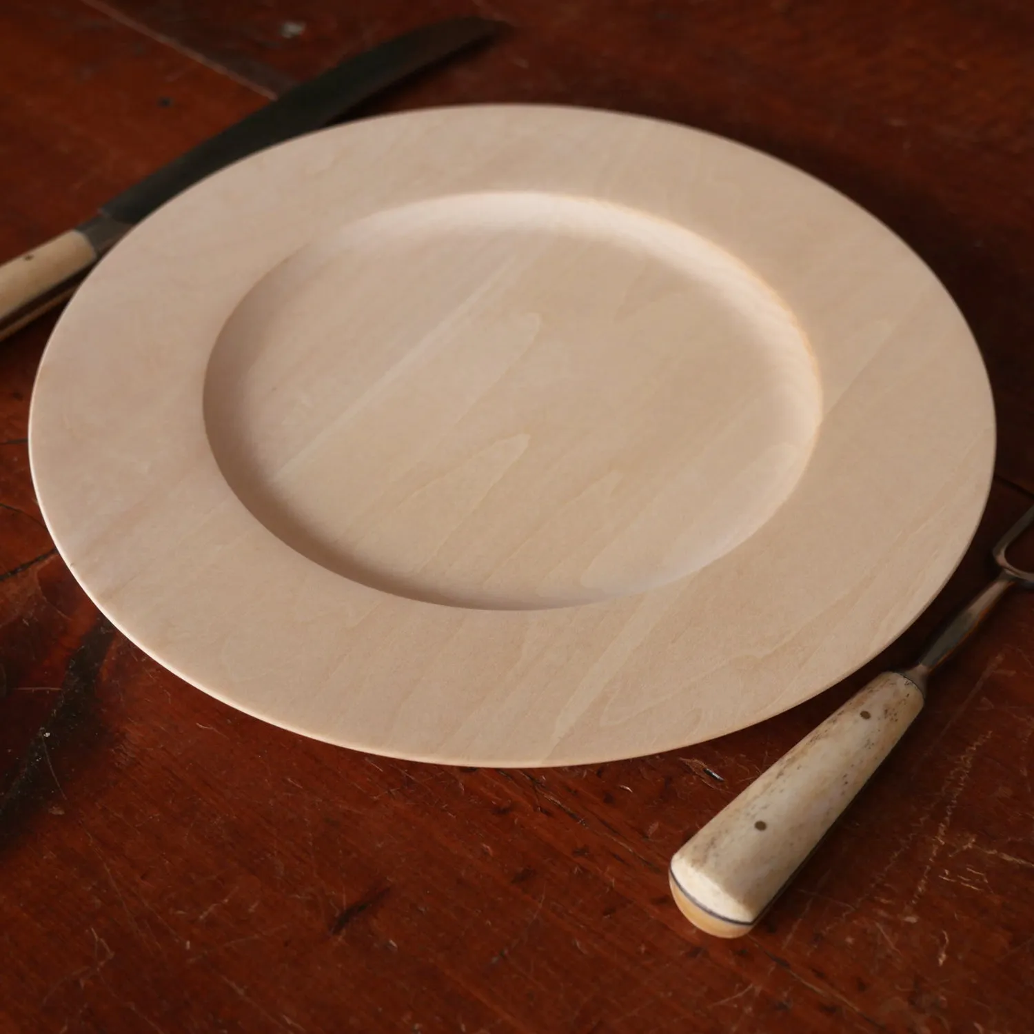 10 Wooden Plate