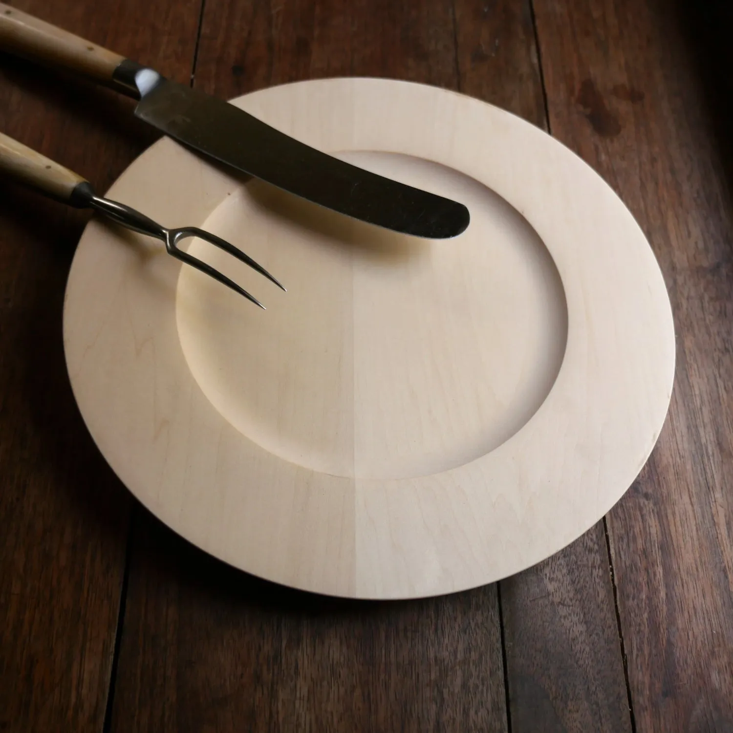 10 Wooden Plate