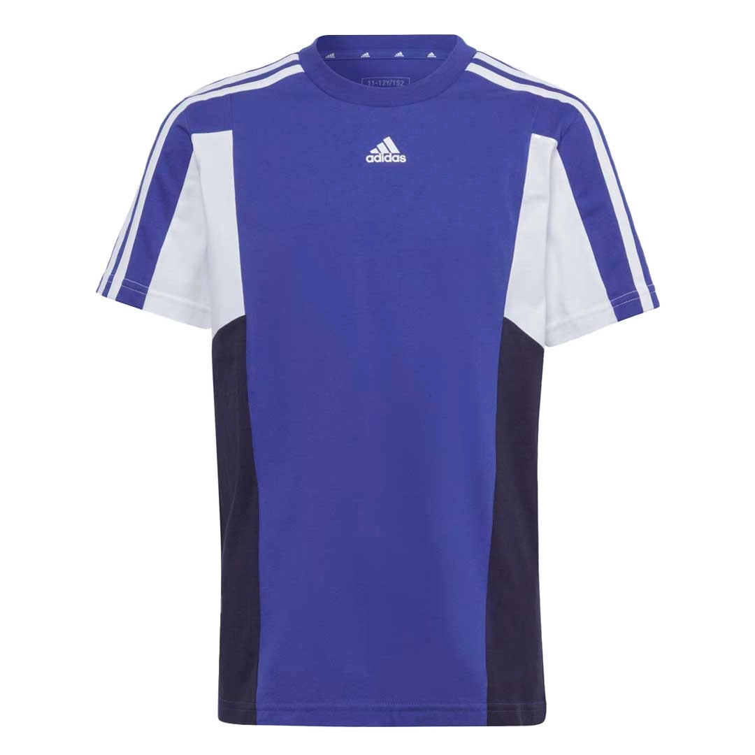 adidas - Kids' (Junior) Colorblock 3-Stripes T-Shirt (HR6361)
