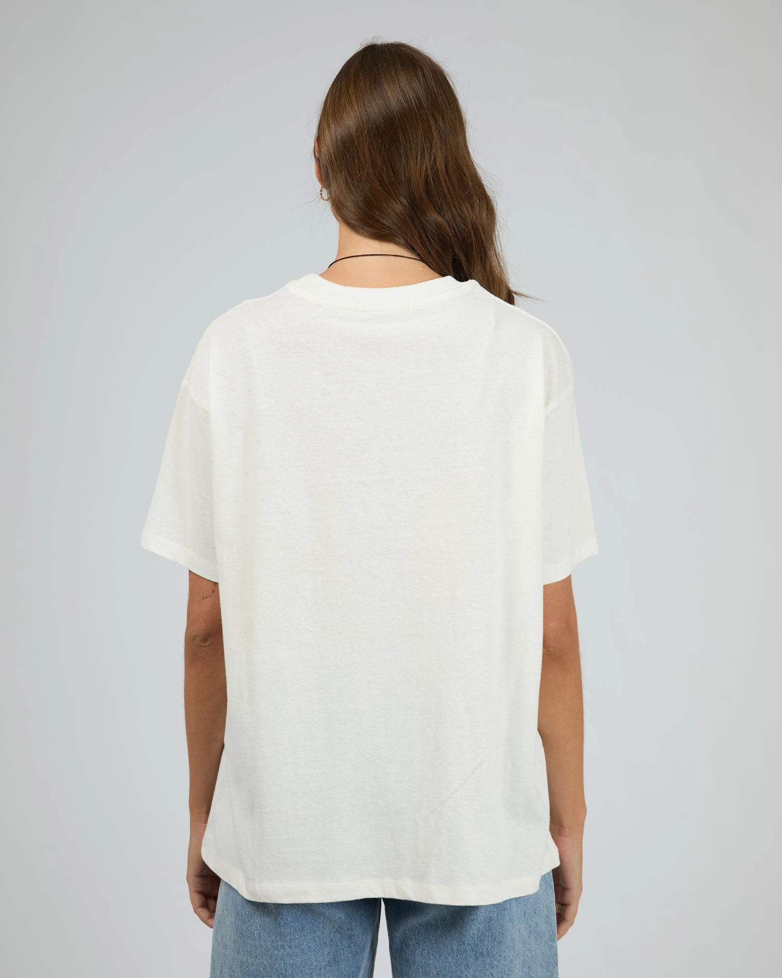 All About Eve Marina Oversized Tee Vintage White
