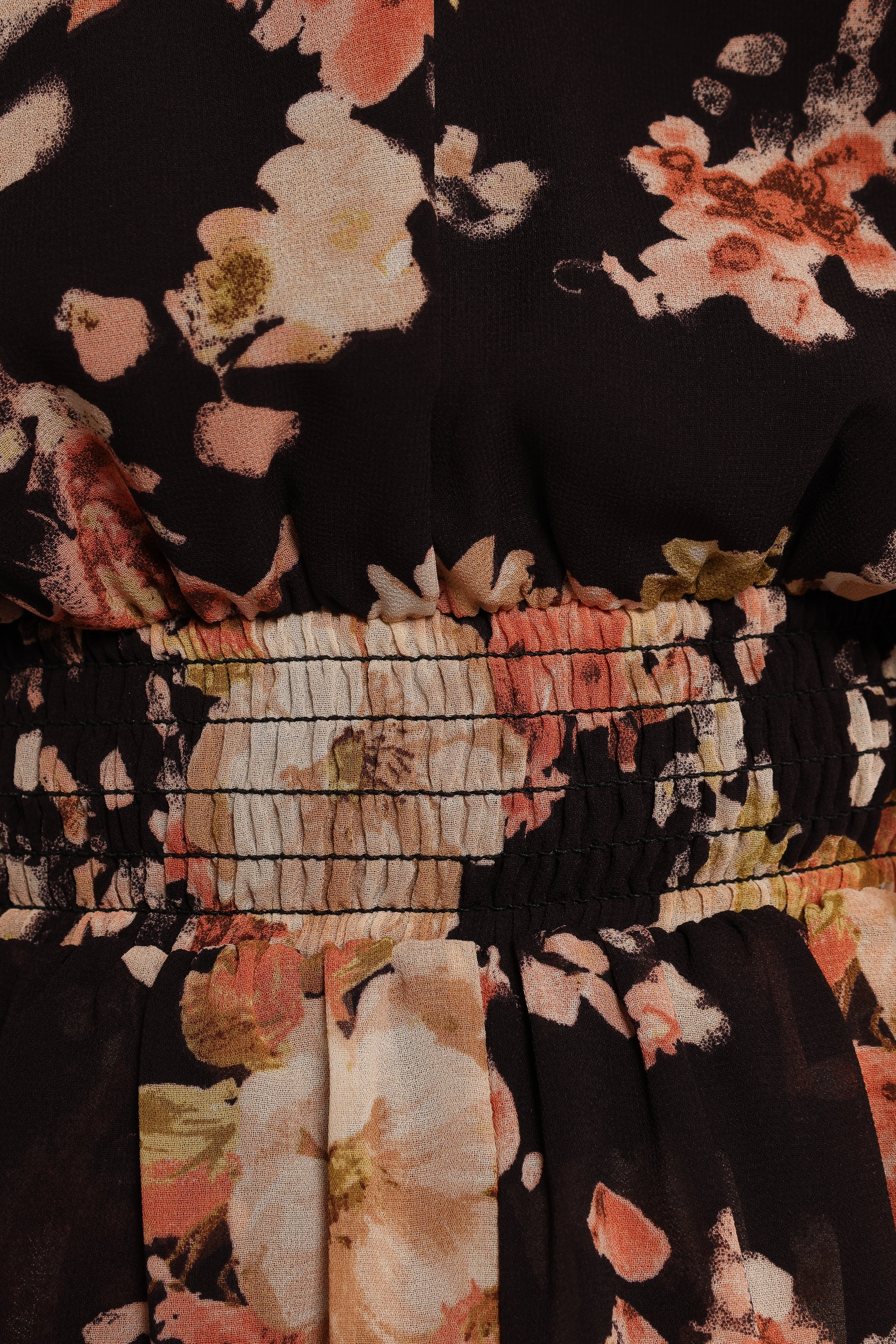 Anita Mini Dress - Black/Pink