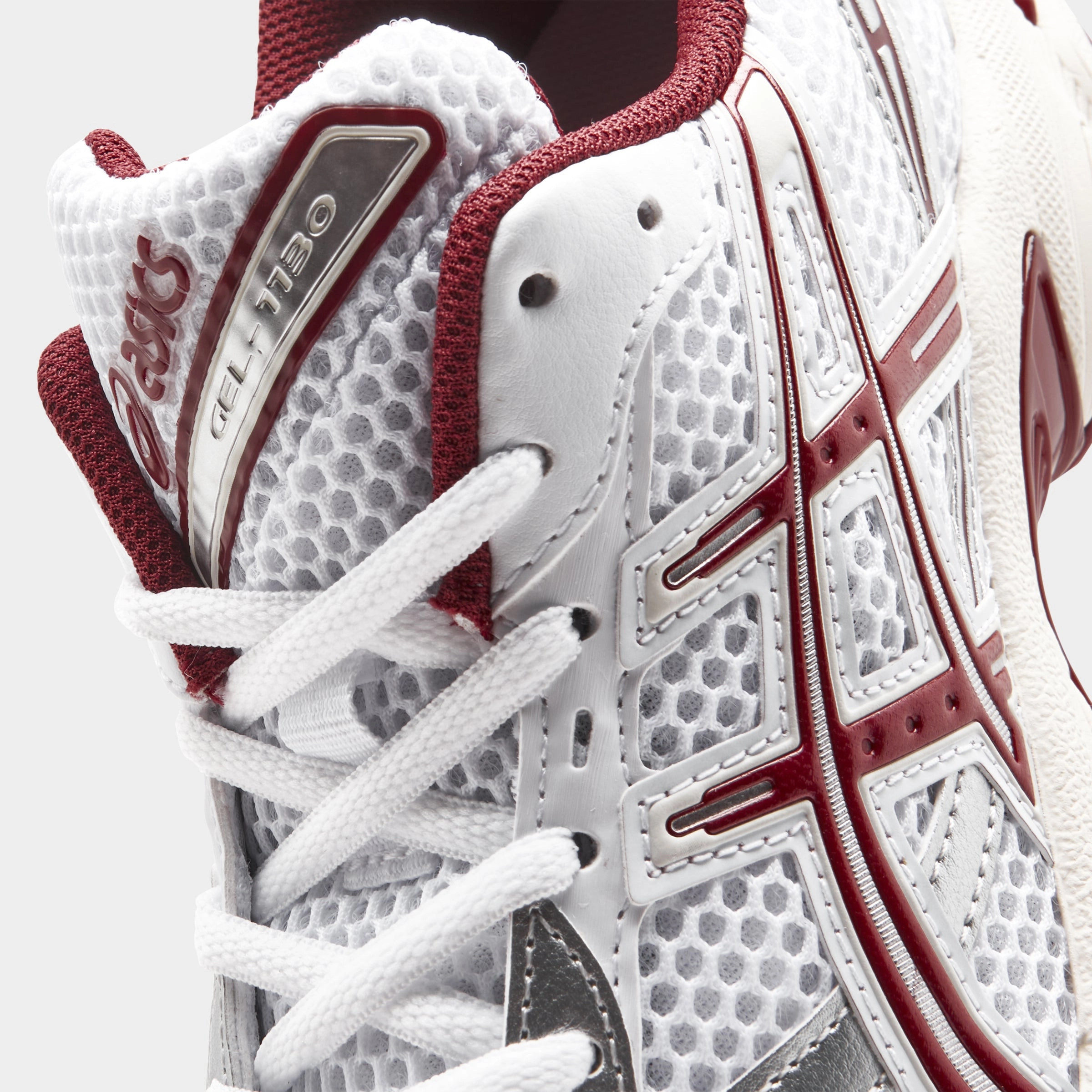 ASICS Women's GEL-1130 White / Red Dahlia