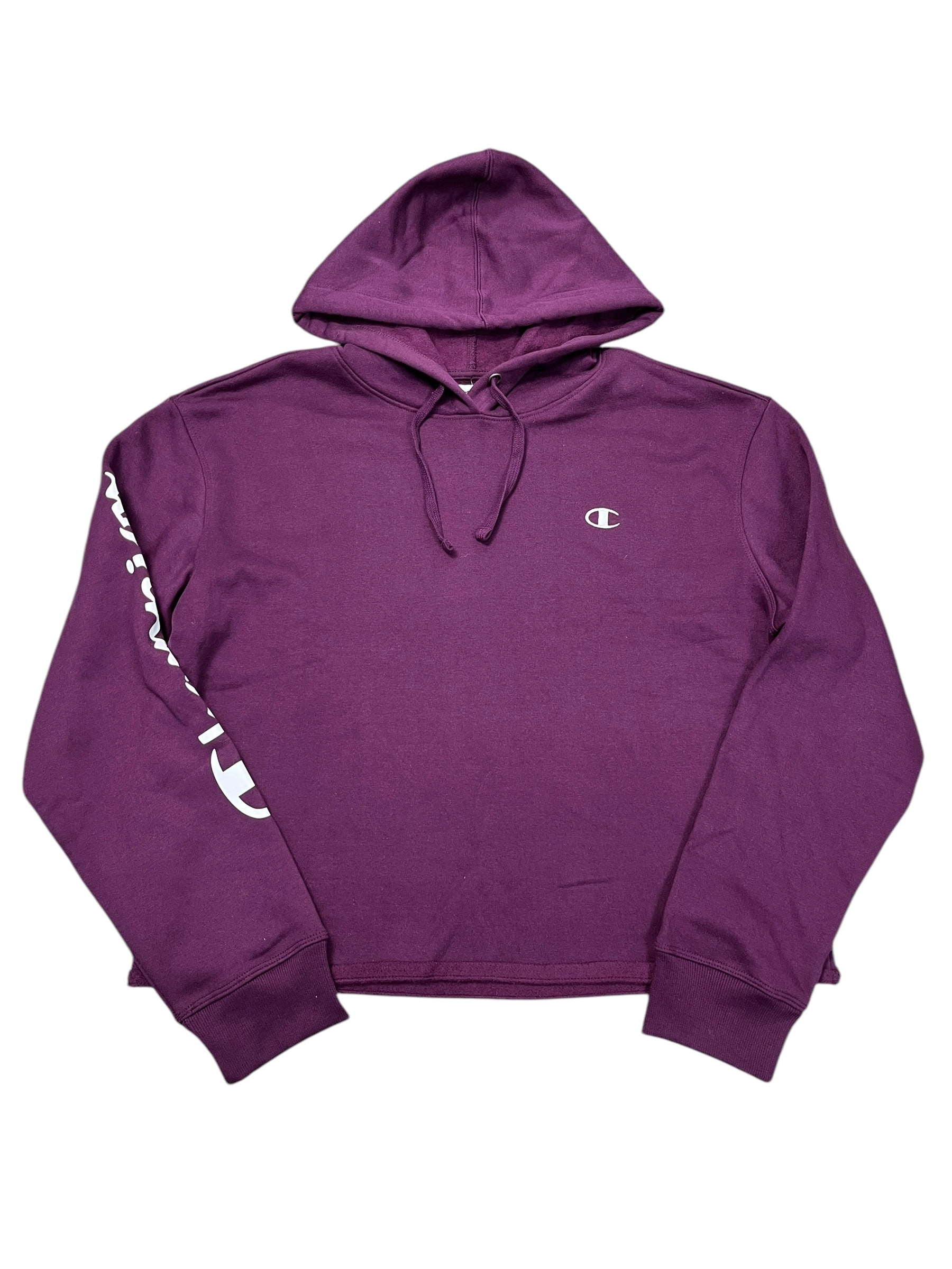 Athletic Sweatshirt Hoodie By Champion In Purple, Size:Xl