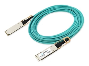 Axiom - 400GBase-AOC direct attach cable - QSFP-DD to QSFP-DD - 1 m - fiber optic - Active Optical Cable (AOC) AOC-D-D-400G-1M-AX