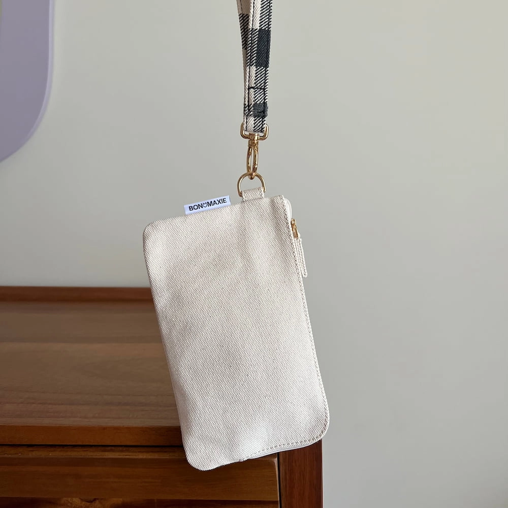 Bag Buddies Organiser Pouch Set -- Black Gingham