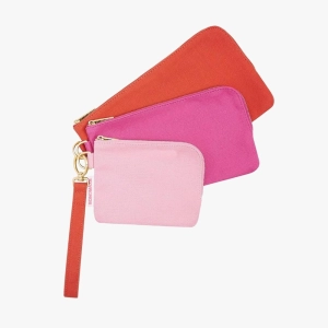 Bag Buddies Organiser Pouch Set -- Pink Ombre