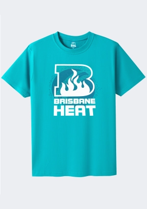 BBL Brisbane Heat Adults Logo Tee