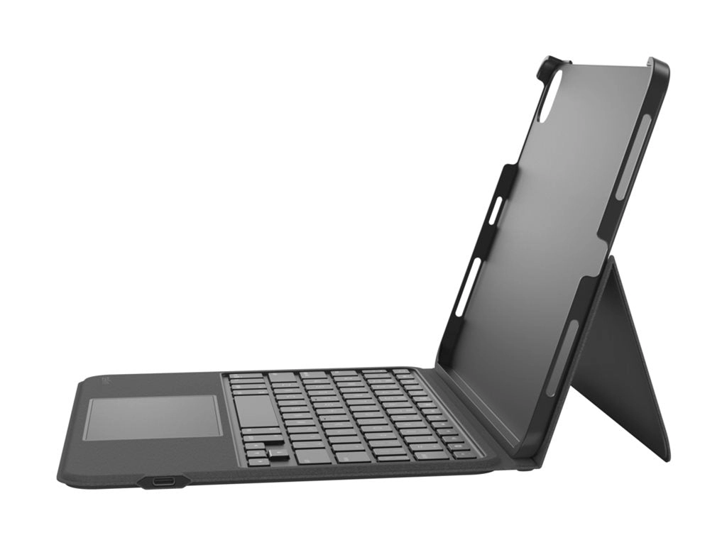 Belkin Connect Pro - Keyboard and folio case (protective case) - with magnetic stand - with trackpad - backlit - wireless - Bluetooth BBZ001TT-V1