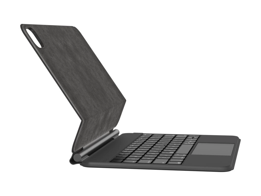 Belkin Connect Pro - Keyboard and folio case (protective case) - with magnetic stand - with trackpad - backlit - wireless - Bluetooth BBZ002TT-V1