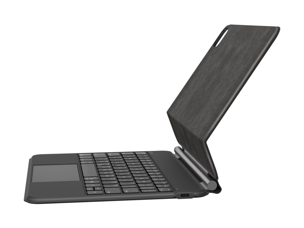 Belkin Connect Pro - Keyboard and folio case (protective case) - with magnetic stand - with trackpad - backlit - wireless - Bluetooth BBZ002TT-V1