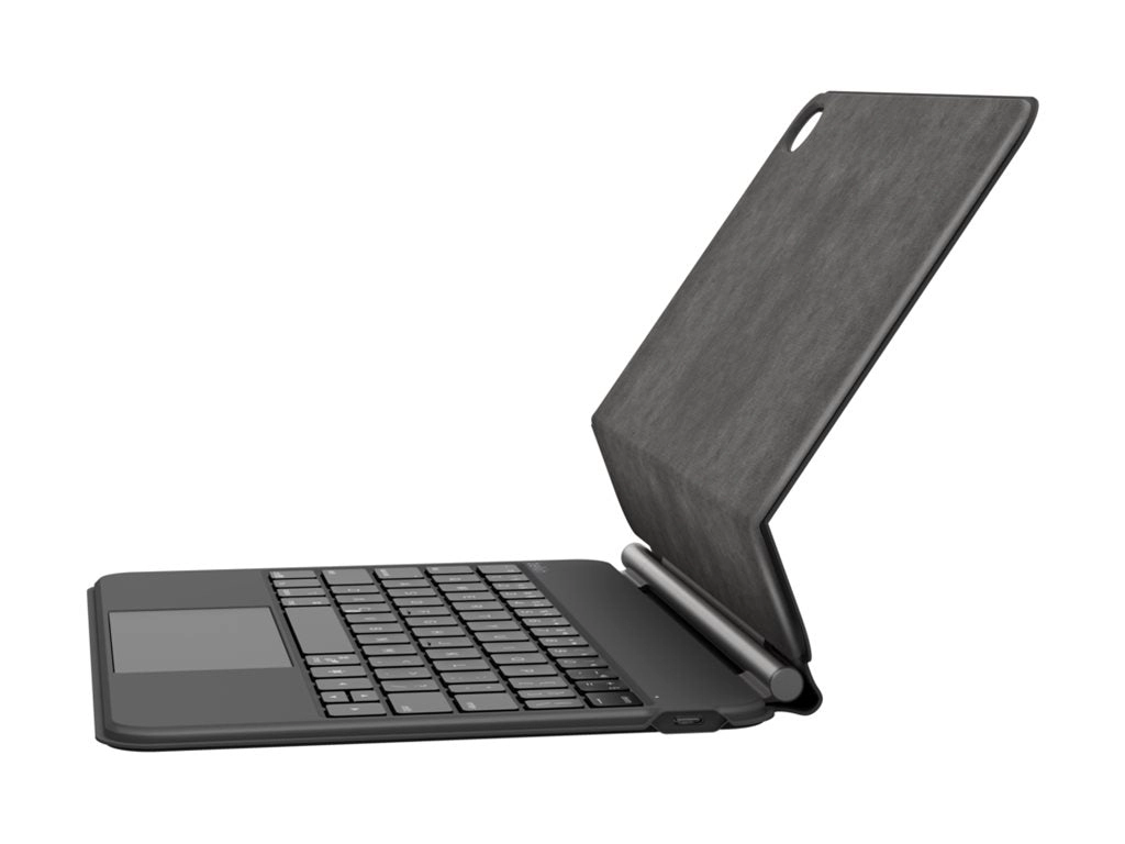 Belkin Connect Pro - Keyboard and folio case (protective case) - with magnetic stand - with trackpad - backlit - wireless - Bluetooth BBZ002TT-V3