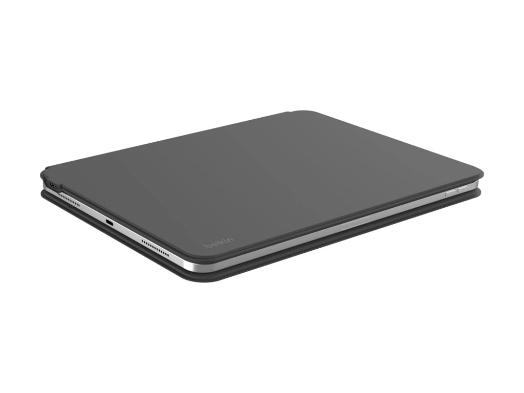 Belkin Connect Pro - Keyboard and folio case (protective case) - with magnetic stand - with trackpad - backlit - wireless - Bluetooth BBZ002TT-V3