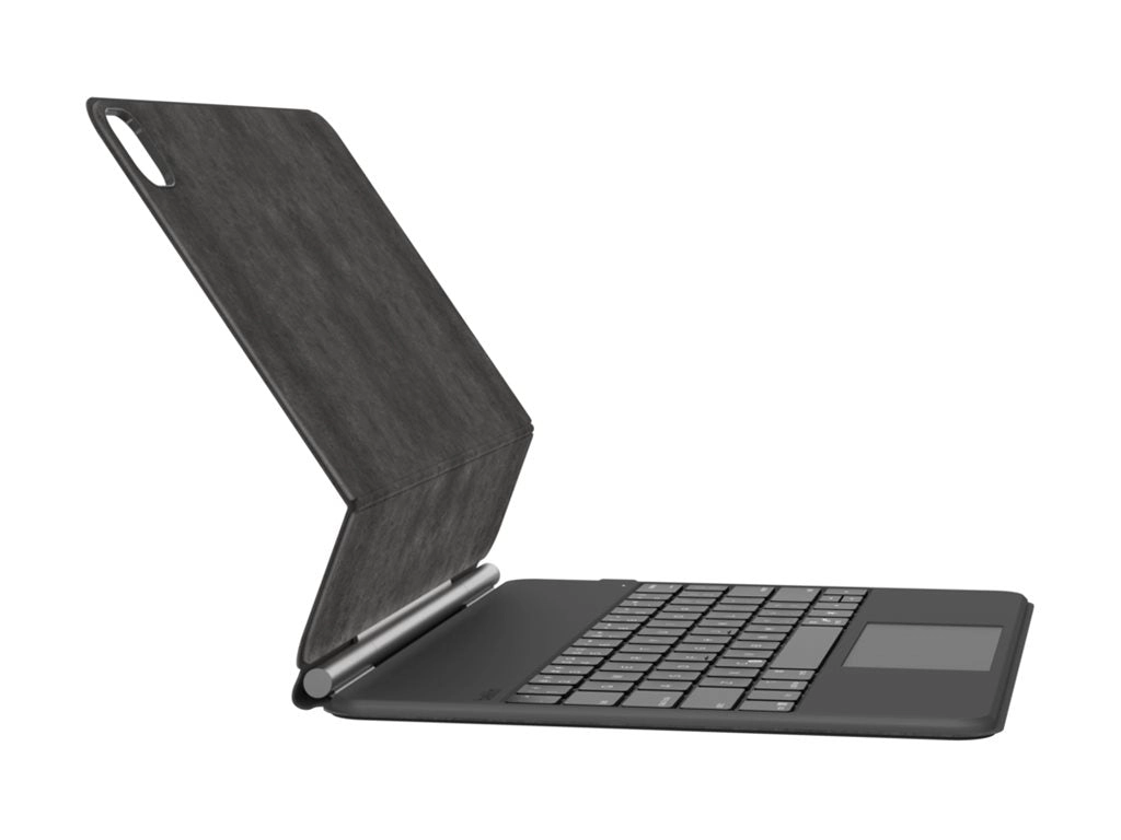 Belkin Connect Pro - Keyboard and folio case (protective case) - with magnetic stand - with trackpad - backlit - wireless - Bluetooth BBZ003TT-V1