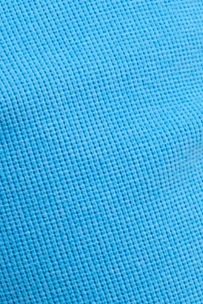 Blue Sutton Basic Rib Notch Singlet