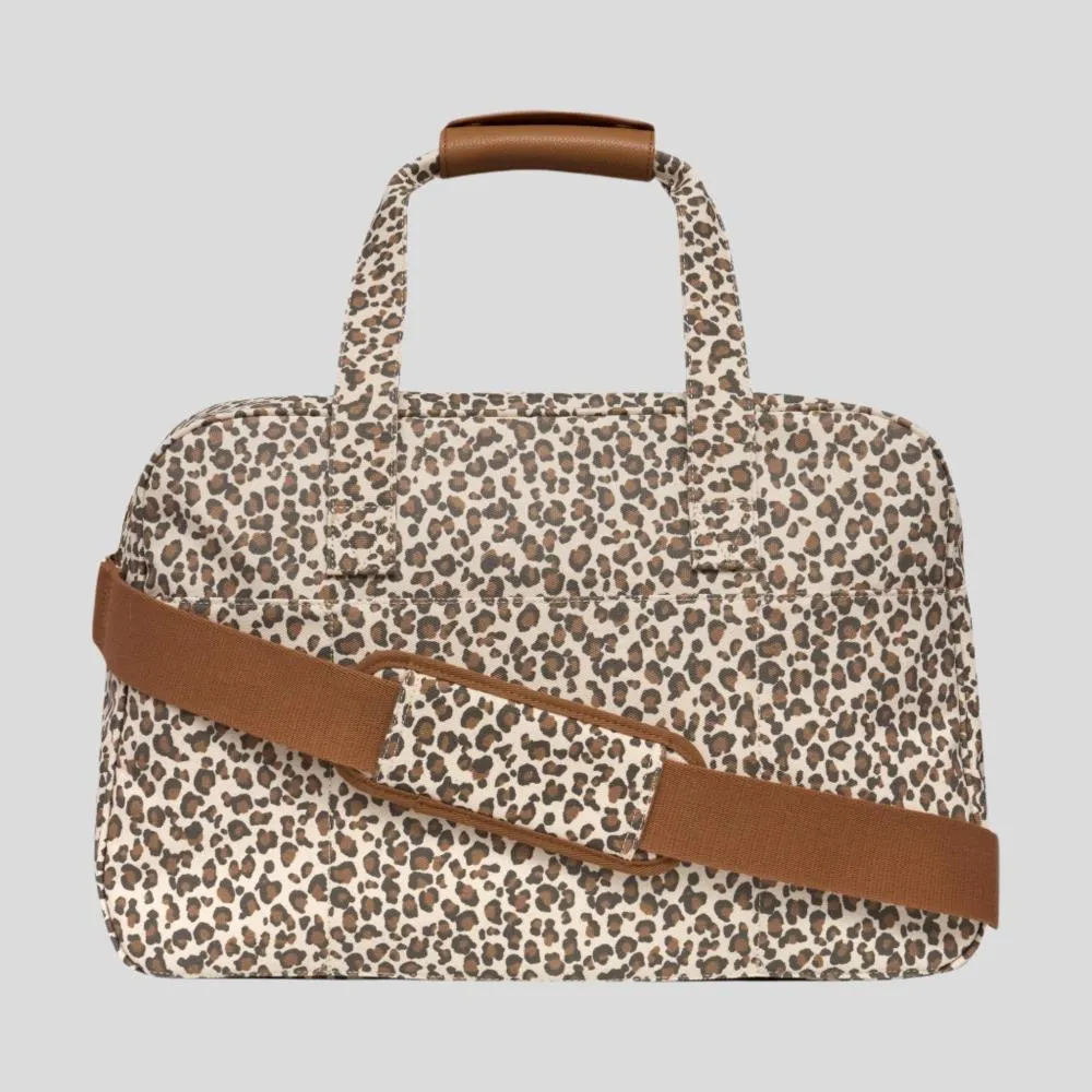 Bon Voyage Weekender Bag -- Leopard