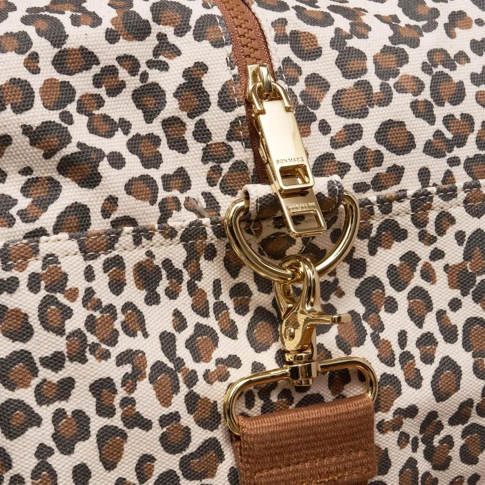 Bon Voyage Weekender Bag -- Leopard