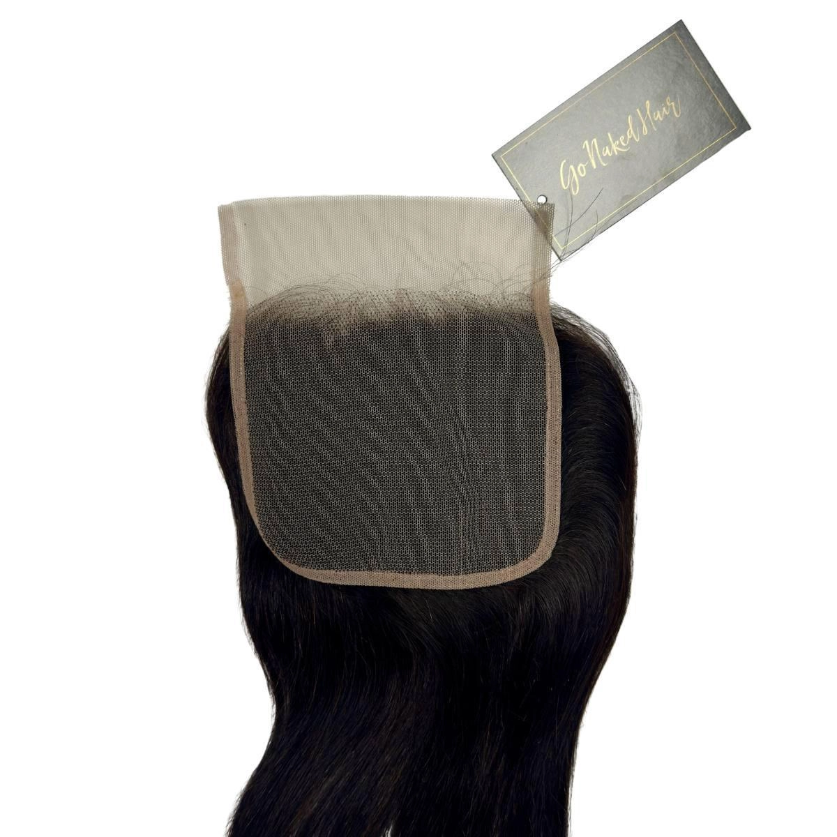 Brazilian Straight 5x5 Transparent Lace Human Hair Closure