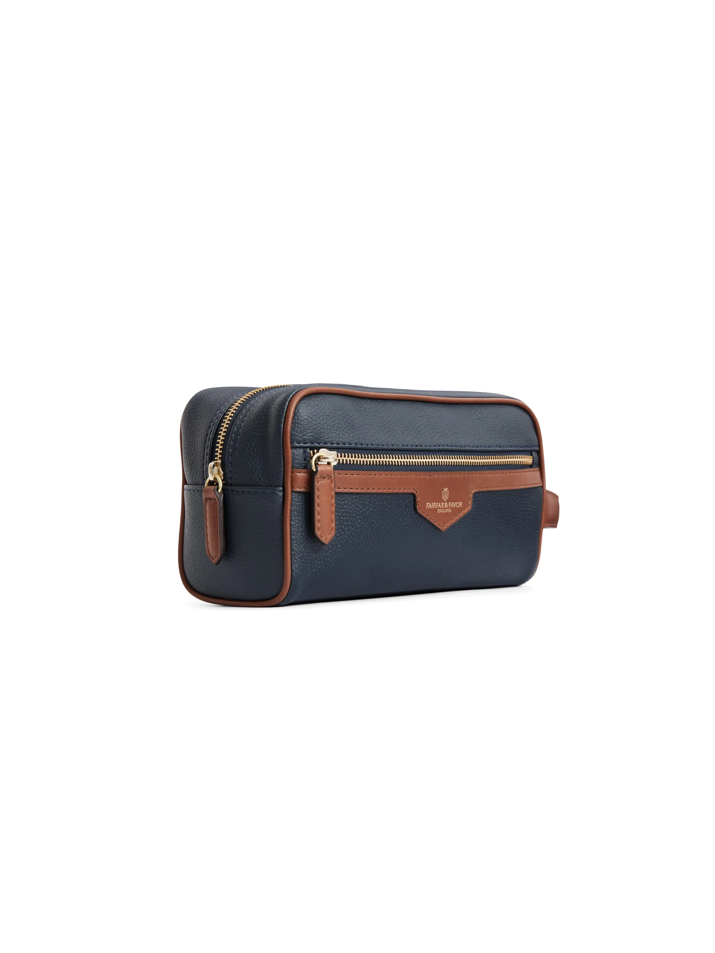 Britannia Washbag - Navy Scotchgrain
