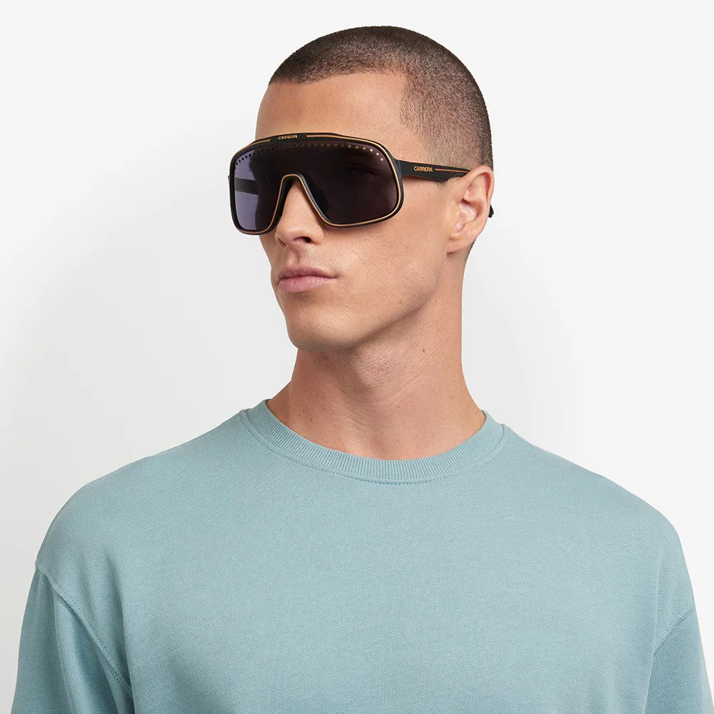 C Sport 02 Shield-Style Wraparound Sunglasses