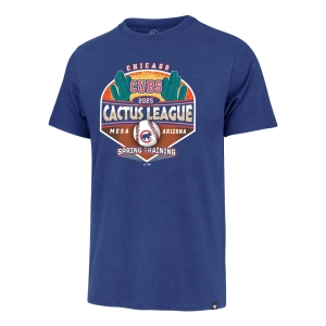 Chicago Cubs 2025 Spring Training Cactus Royal Franklin '47 T-Shirt