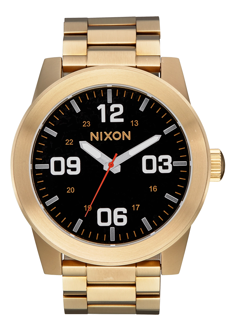 Corporal Stainless Steel - Yellow Gold / Black