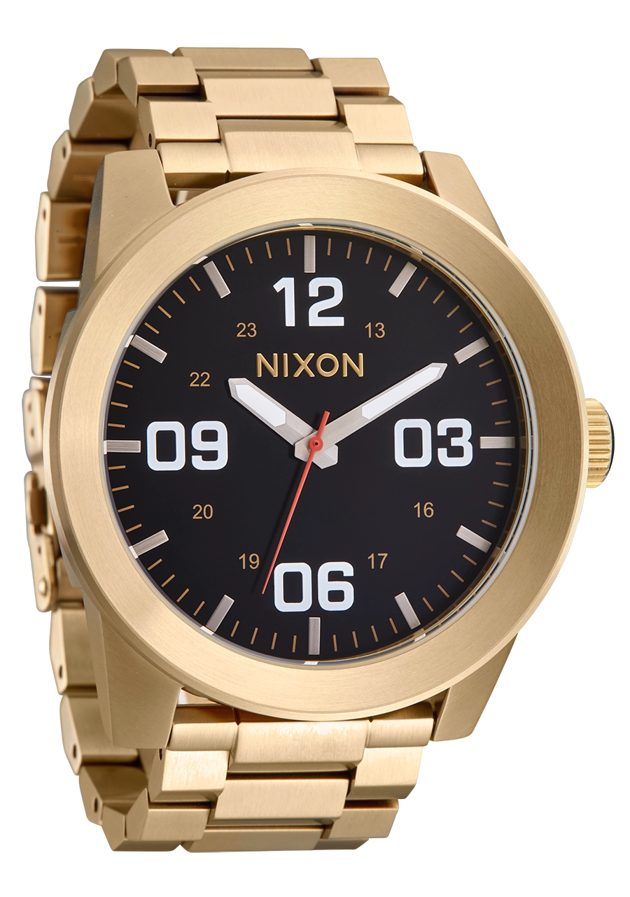 Corporal Stainless Steel - Yellow Gold / Black