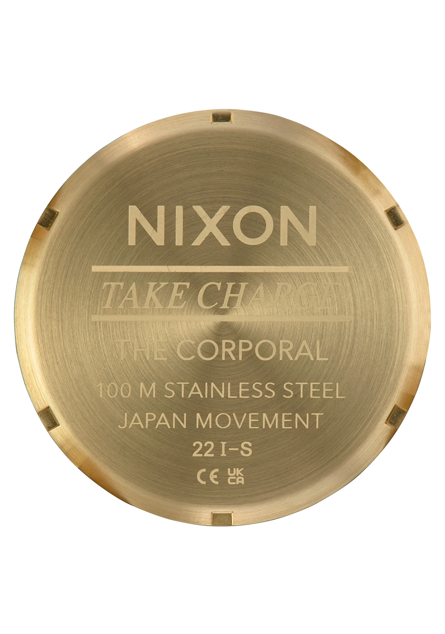 Corporal Stainless Steel - Yellow Gold / Black