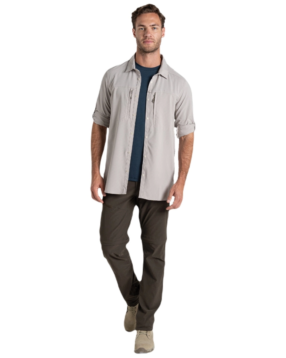 Craghoppers Mens NosiLife Pro Long Sleeved Shirt V