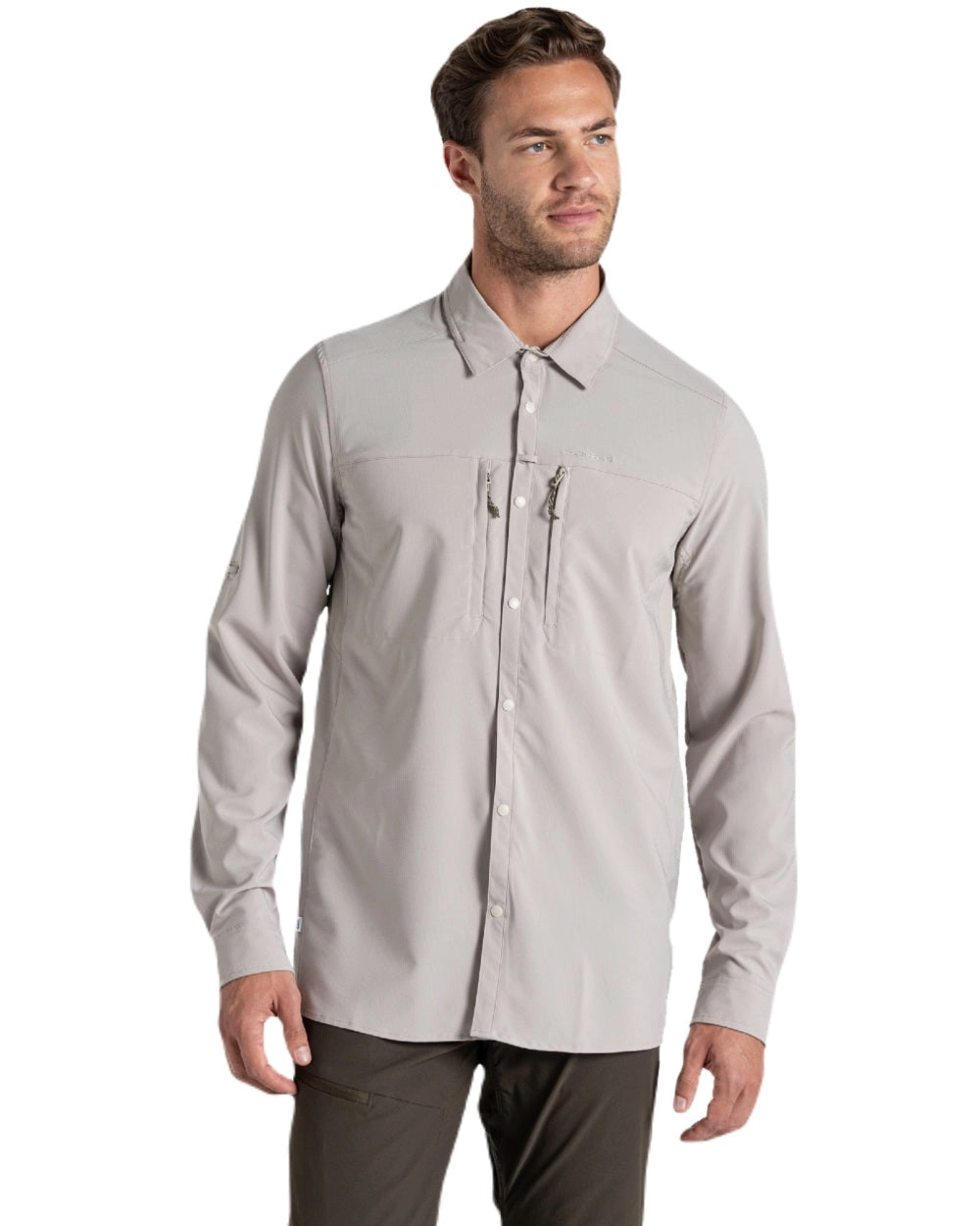 Craghoppers Mens NosiLife Pro Long Sleeved Shirt V