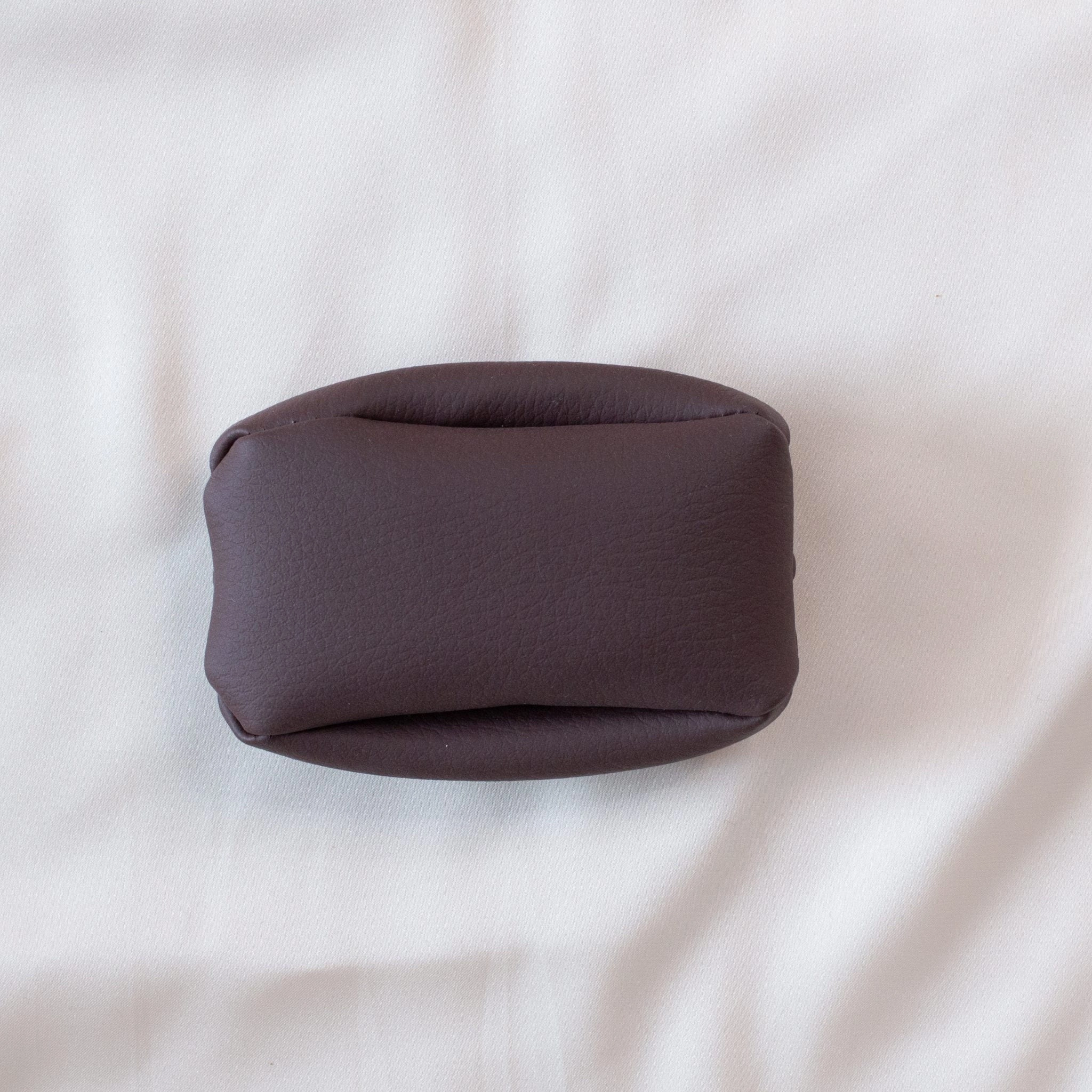 Crocus Vegan Apple Leather Purse | Brown