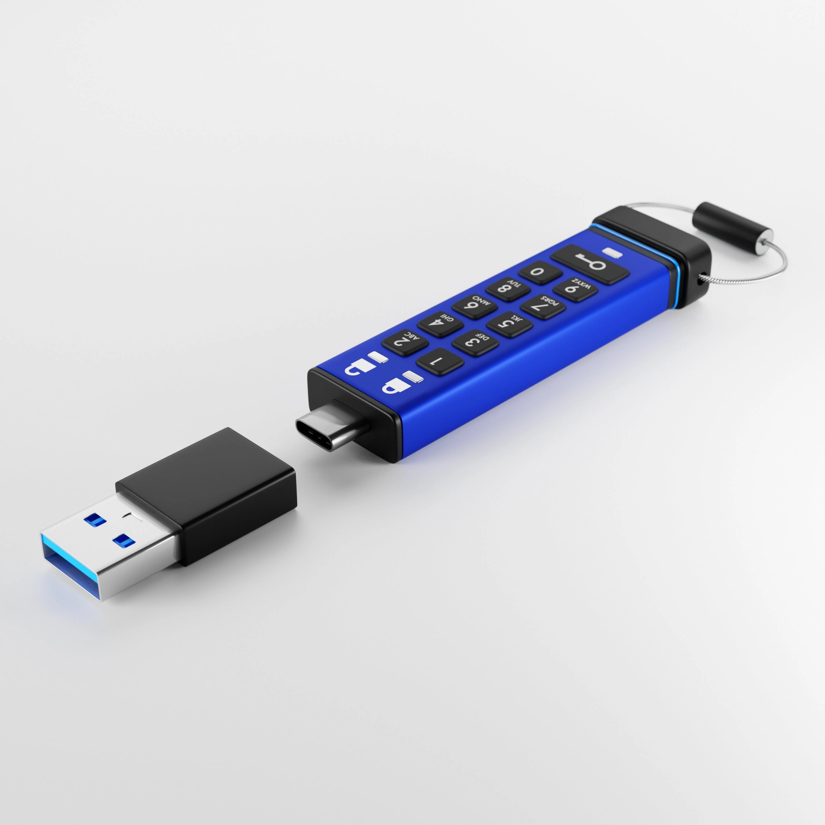 datAshur PRO C FIPS 140-3, Level 3 Hardware Encrypted Flash Drive by iStorage