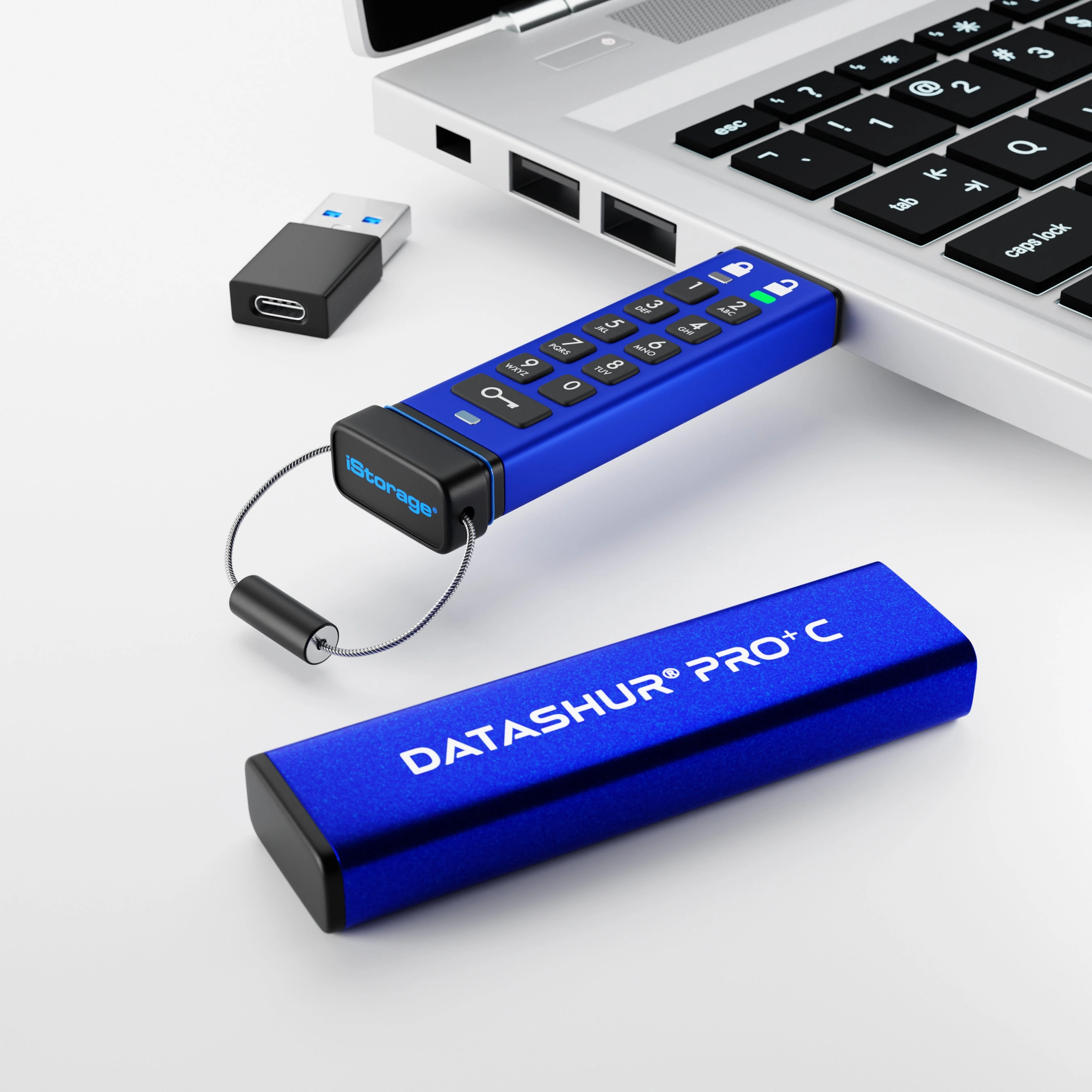 datAshur PRO C FIPS 140-3, Level 3 Hardware Encrypted Flash Drive by iStorage