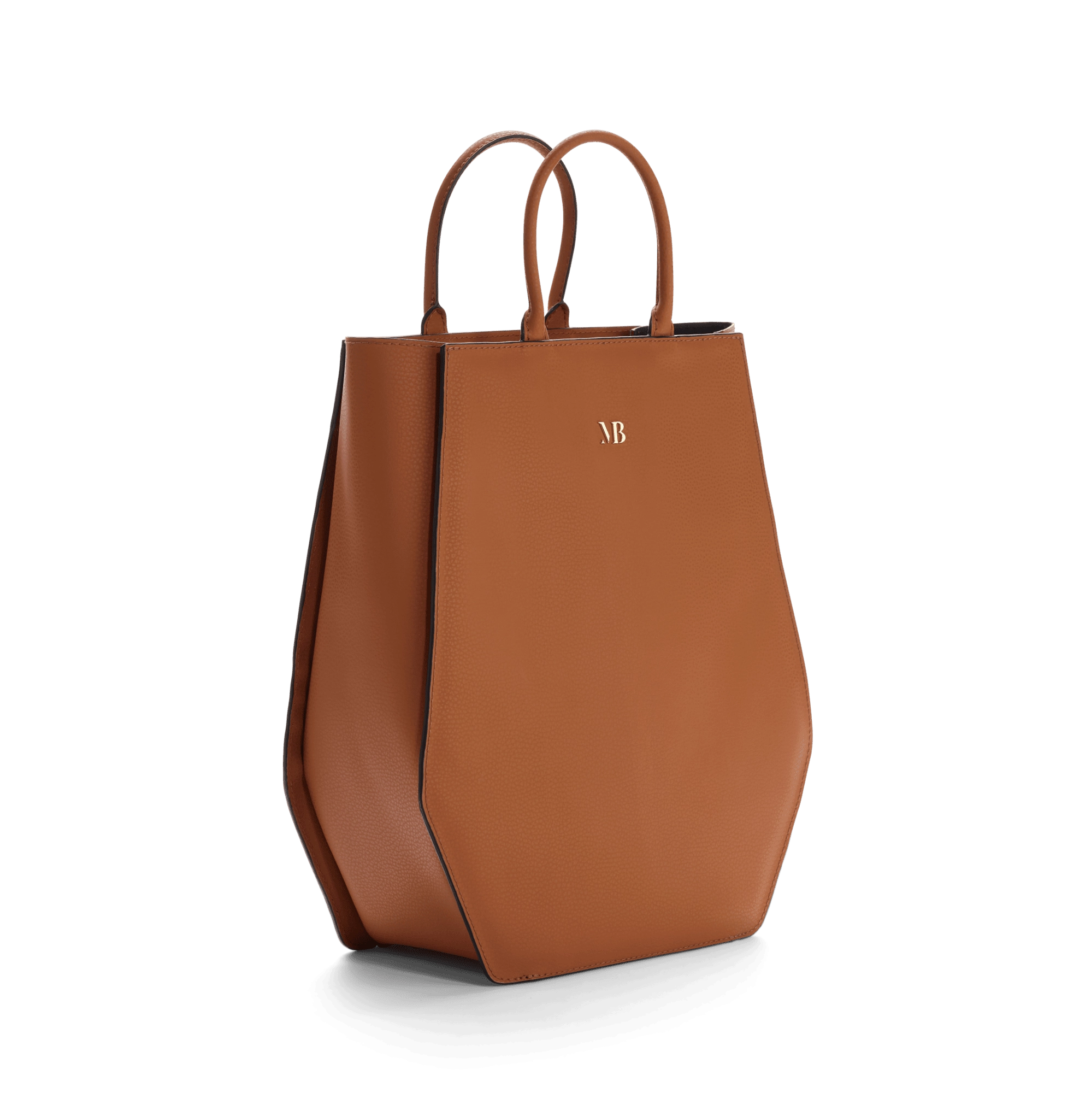 Elay MIRUM® Leather Vegan Tote Bag | Cognac