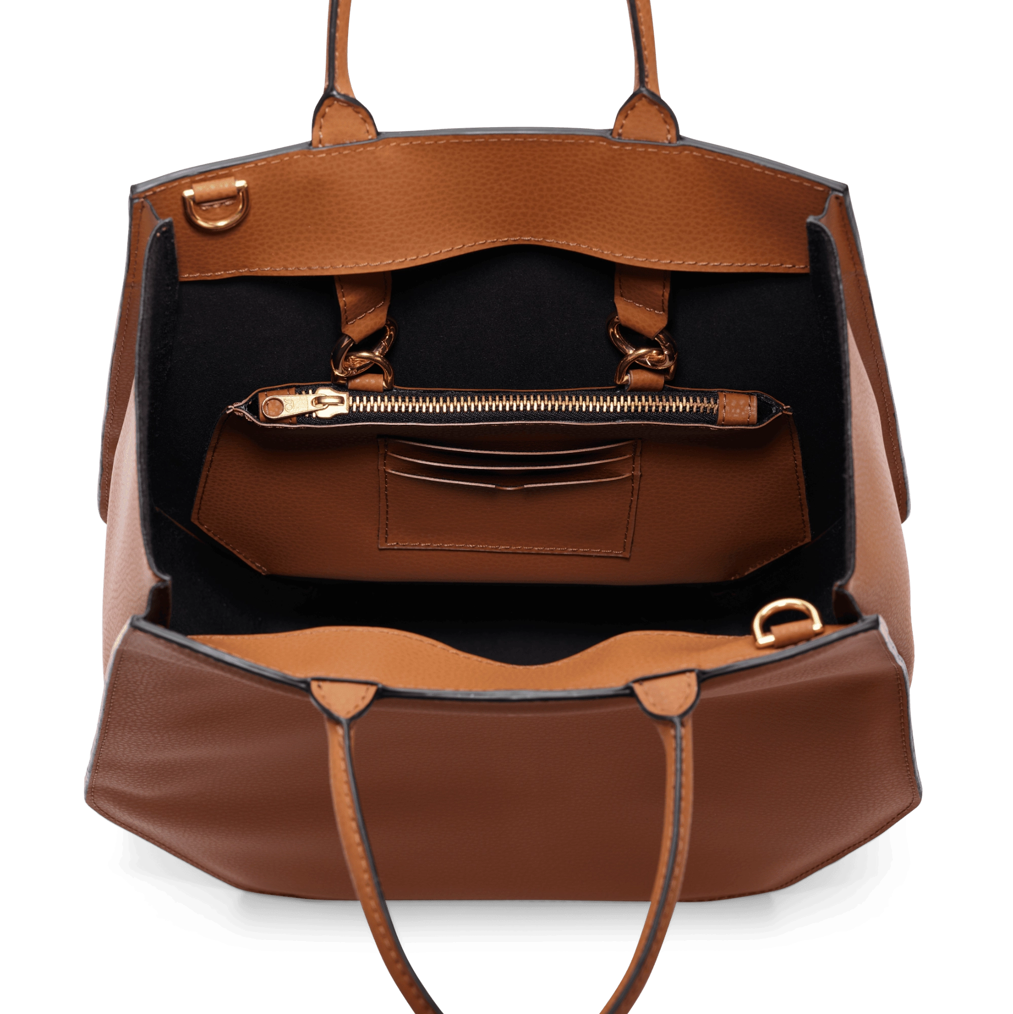 Elay MIRUM® Leather Vegan Tote Bag | Cognac