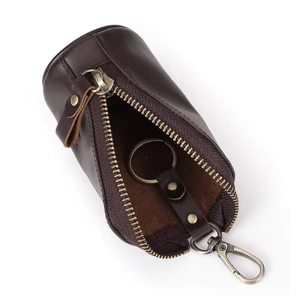 Fashion Zipper Home Keychain Car Key Storage Bag