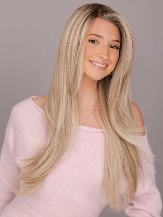 Feature Length | Synthetic Lace Front Wig (Hand-Tied)