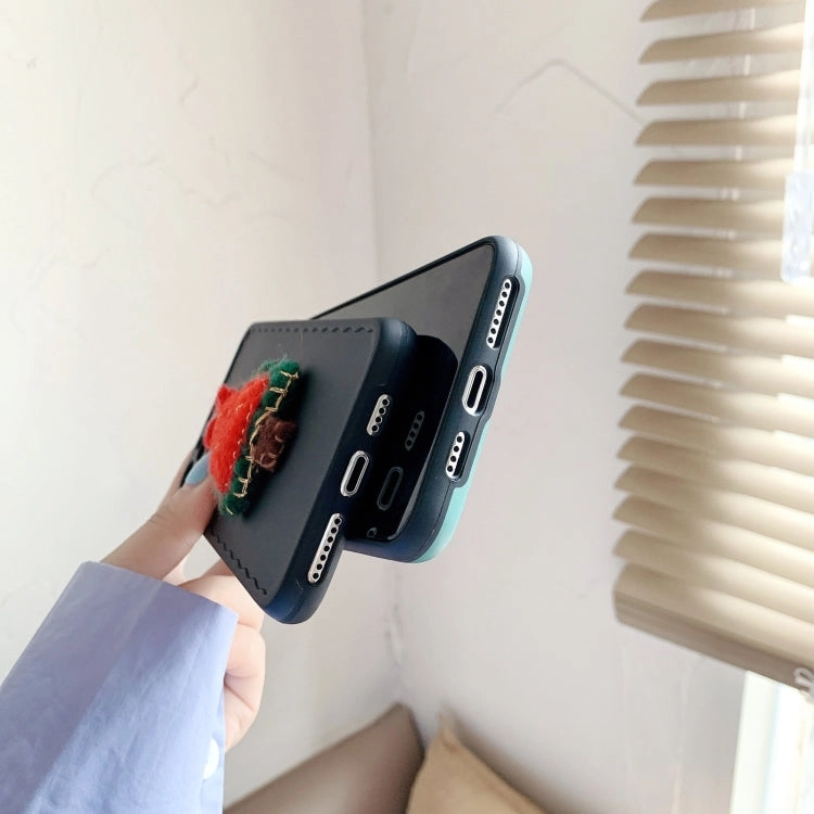 For iPhone 11 Christmas Tree Wave Shockproof TPU Protective Case