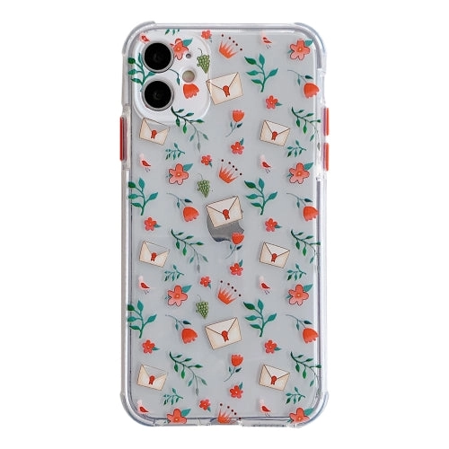 For iPhone 12 Shockproof TPU Pattern Protective Case