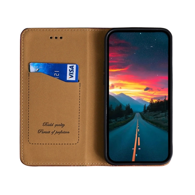 For Samsung Galaxy Note 20 Grid Texture Magnetic PU   TPU Horizontal Flip Leather Case with Holder
