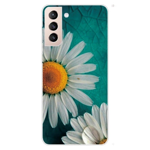 For Samsung Galaxy S22 5G Colored Drawing Pattern High Transparent TPU Phone Protective Case(Oil