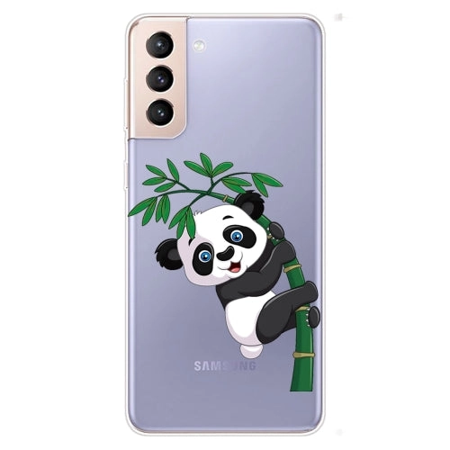 For Samsung Galaxy S22 5G Colored Drawing Pattern High Transparent TPU Phone Protective Case(Oil