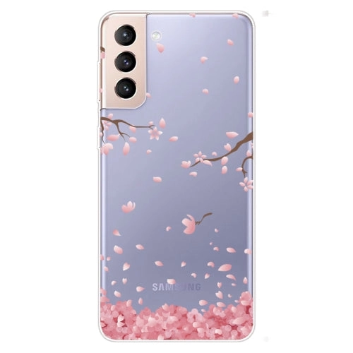 For Samsung Galaxy S22 5G Colored Drawing Pattern High Transparent TPU Phone Protective Case(Oil