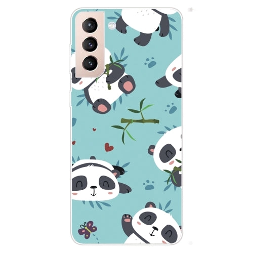 For Samsung Galaxy S22 5G Colored Drawing Pattern High Transparent TPU Phone Protective Case(Oil