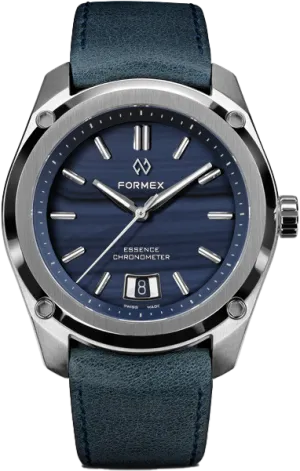 Formex Essence ThirtyNine Chronometer Blue Agate Leather