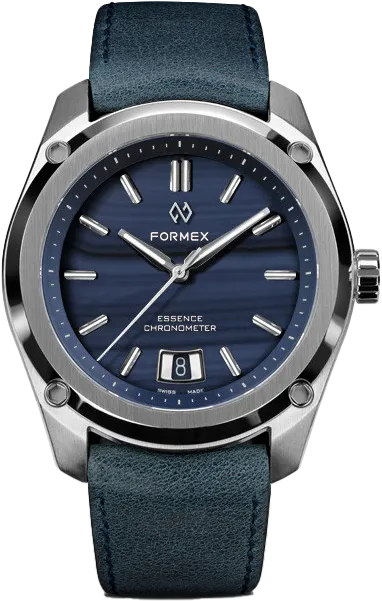 Formex Essence ThirtyNine Chronometer Blue Agate Leather