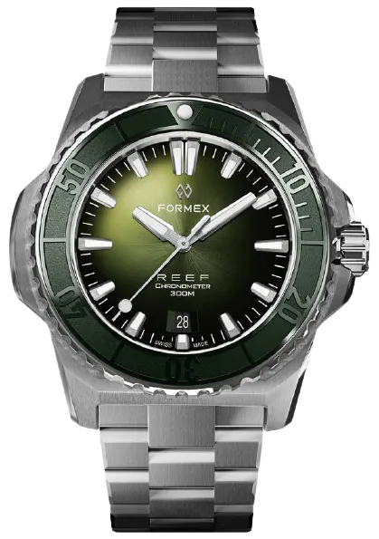 Formex REEF Automatic Chronometer 300m Green Steel