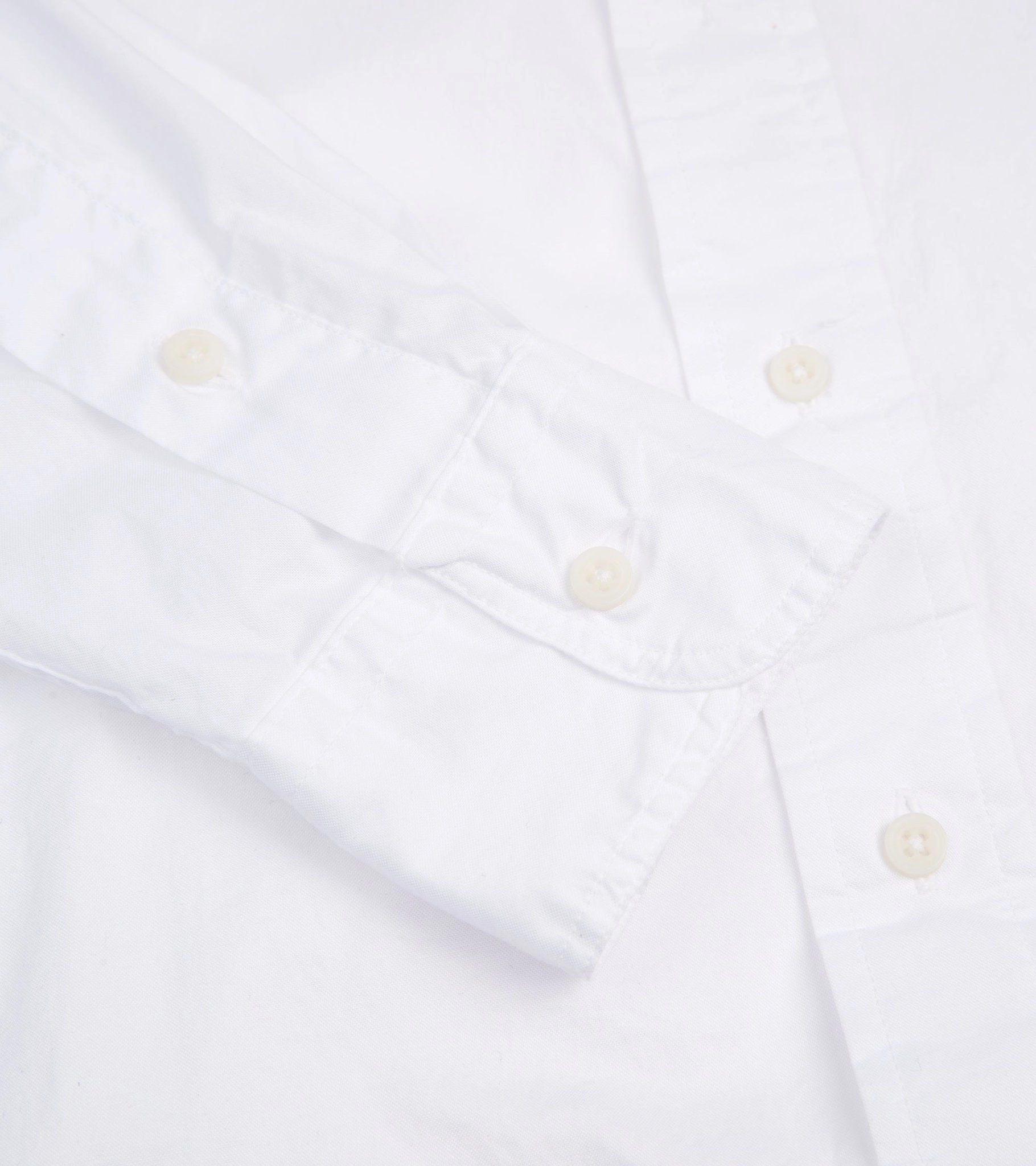 Gitman Vintage Zephyr Cotton Shirt: White