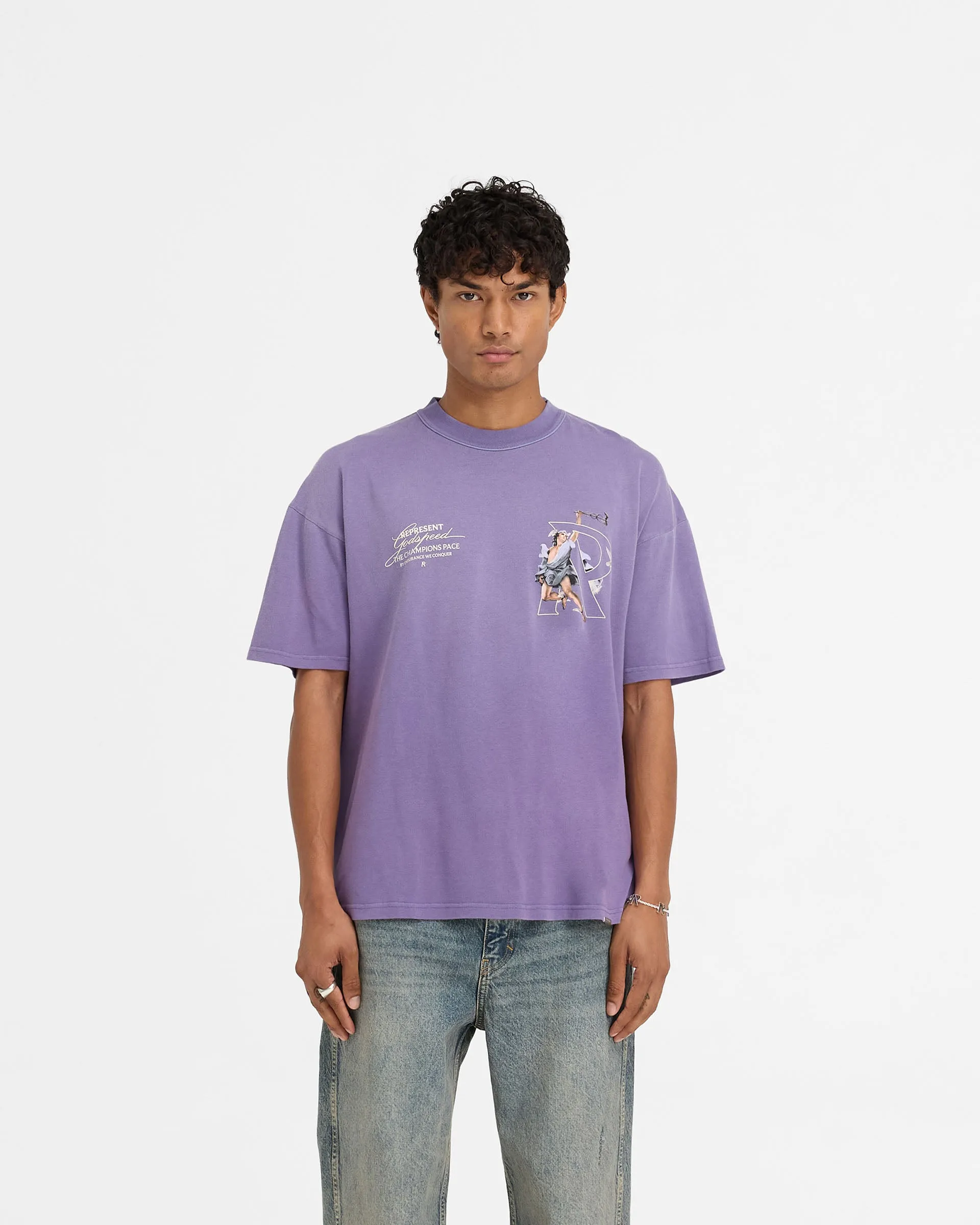 Hermes T-Shirt - Purple