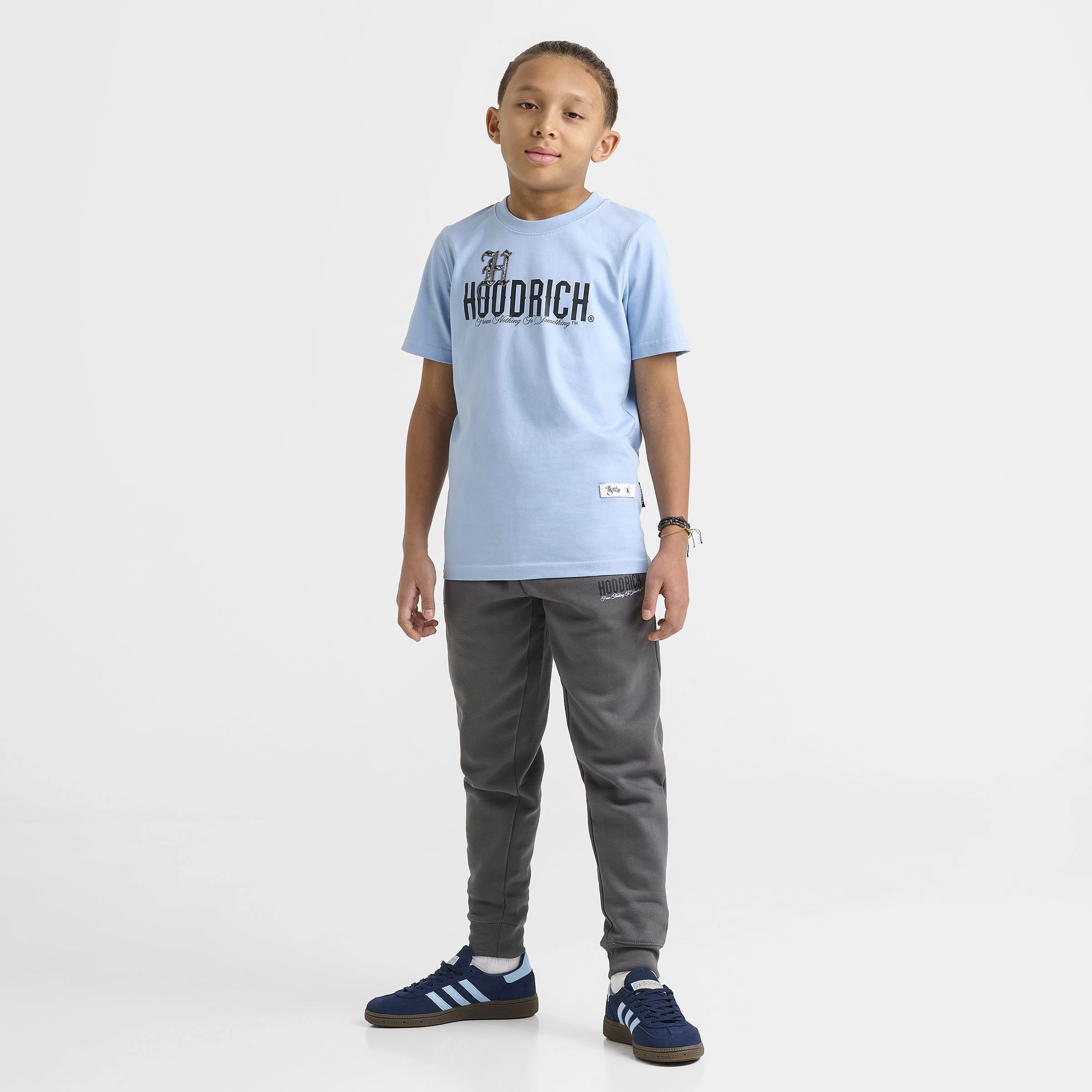 Hoodrich Junior Boys' Eterno T-Shirt Clear Sky / Black - Lava Smoke