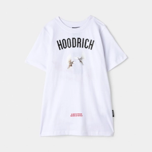 Hoodrich Juniors' Eagle Tee Blanc de Blanc / Black - Lychee